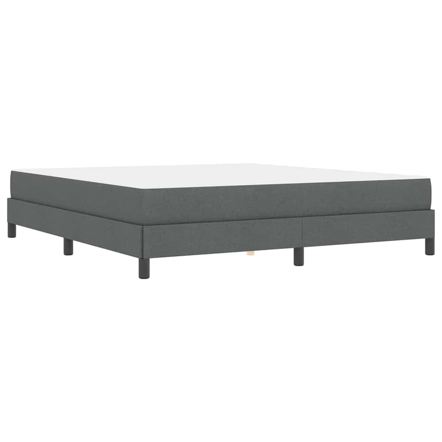 Boxspring bed Anders Donkergrijs 180 x 200 cm Stof
