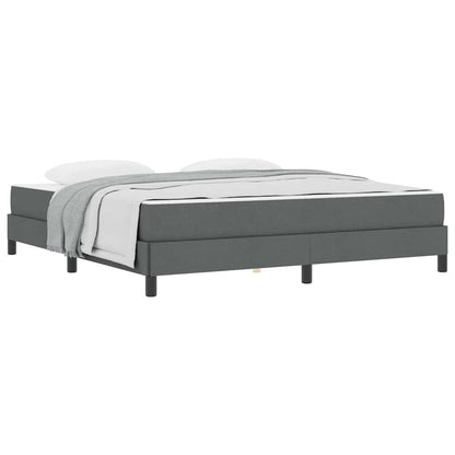 Boxspring bed Anders Donkergrijs 180 x 200 cm Stof