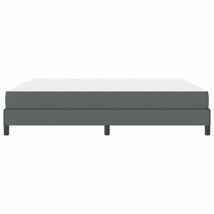 Boxspring bed Anders Donkergrijs 180 x 200 cm Stof