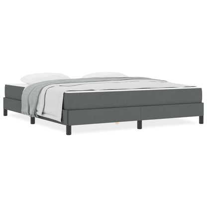 Boxspring bed Anders Donkergrijs 180 x 200 cm Stof