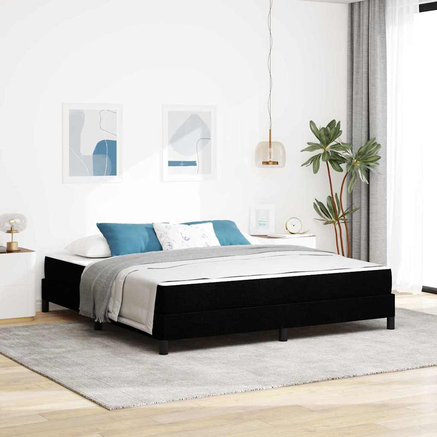 Boxspring bed Anders Zwart 180 x 200 cm Stof