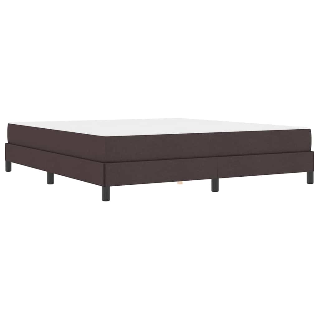 Boxspring bed Anders Donkerbruin 180 x 200 cm Stof