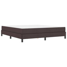 Boxspring bed Anders Donkerbruin 180 x 200 cm Stof