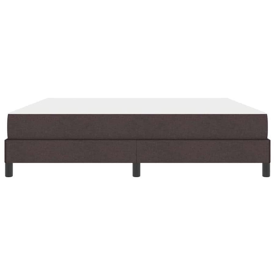 Boxspring bed Anders Donkerbruin 180 x 200 cm Stof