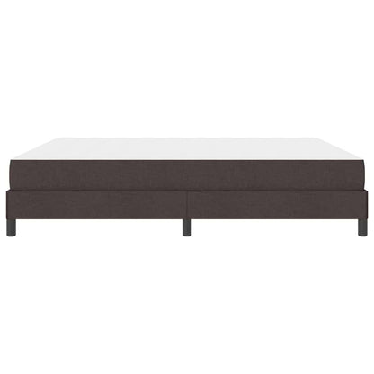 Boxspring bed Anders Donkerbruin 180 x 200 cm Stof
