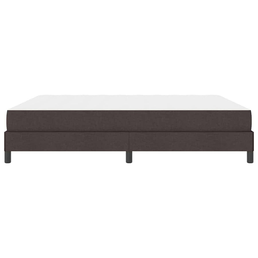 Boxspring bed Anders Donkerbruin 180 x 200 cm Stof