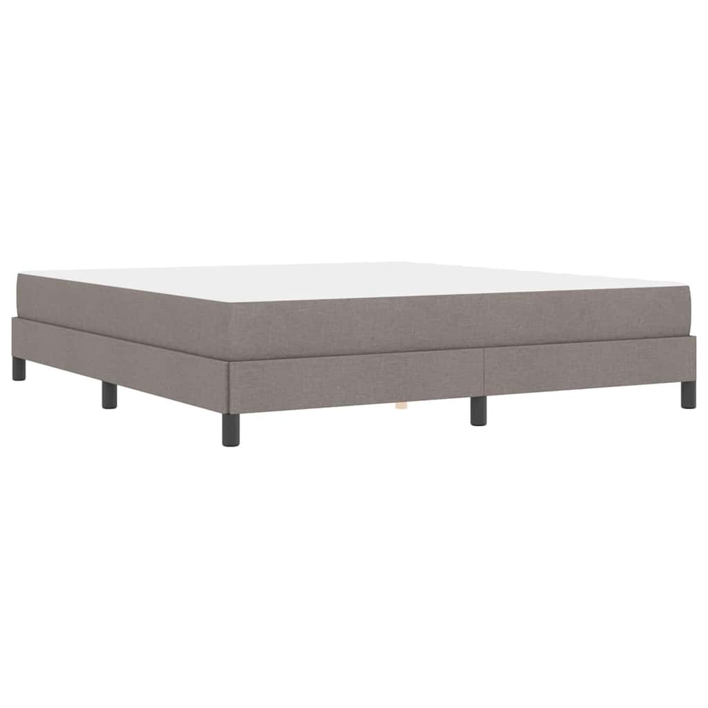 Boxspring bed Anders Taupe 180 x 200 cm Stof