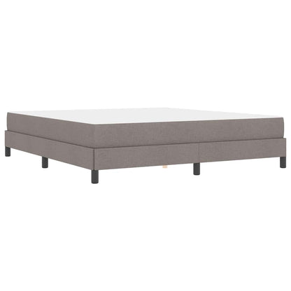 Boxspring bed Anders Taupe 180 x 200 cm Stof