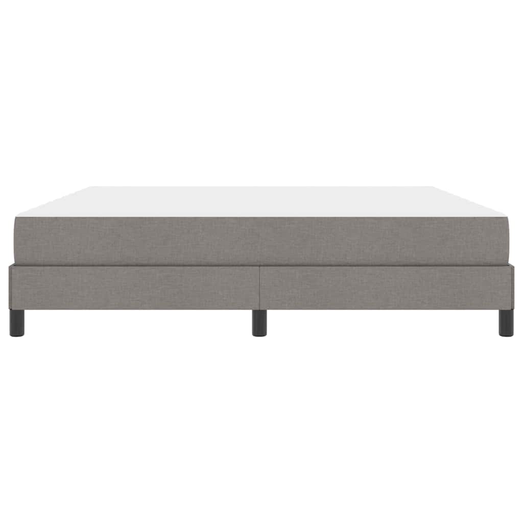 Boxspring bed Anders Taupe 180 x 200 cm Stof