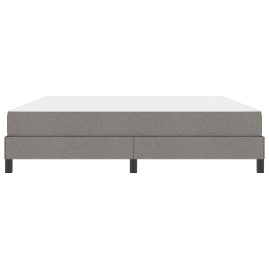 Boxspring bed Anders Taupe 180 x 200 cm Stof