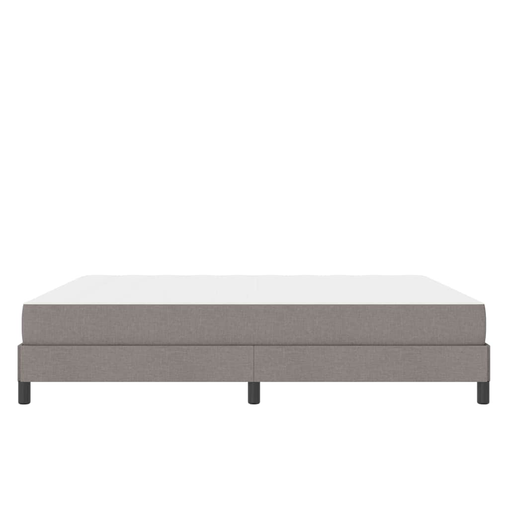 Boxspring bed Anders Taupe 180 x 200 cm Stof