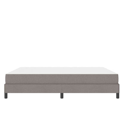 Boxspring bed Anders Taupe 180 x 200 cm Stof