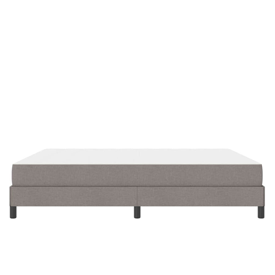 Boxspring bed Anders Taupe 180 x 200 cm Stof