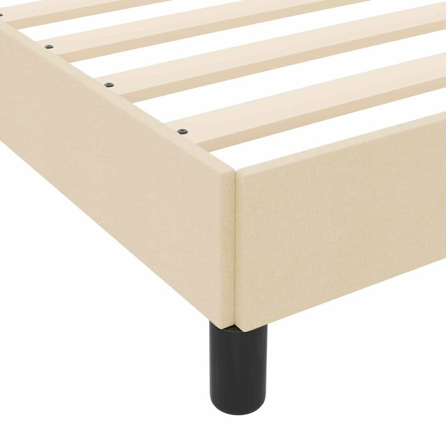 Boxspring bed Anders Crème 180 x 200 cm Stof
