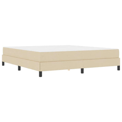 Boxspring bed Anders Crème 180 x 200 cm Stof