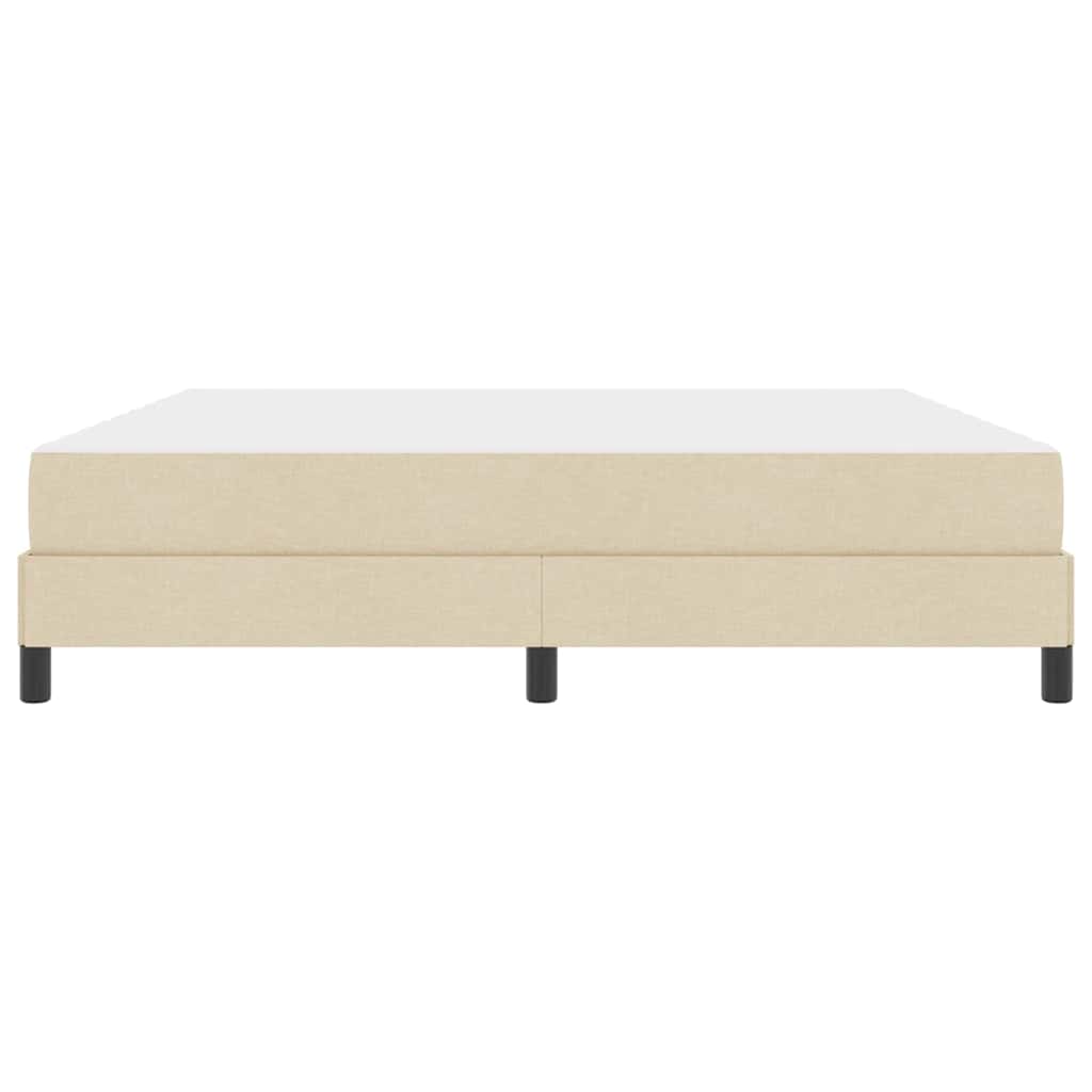 Boxspring bed Anders Crème 180 x 200 cm Stof
