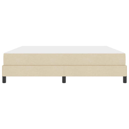 Boxspring bed Anders Crème 180 x 200 cm Stof