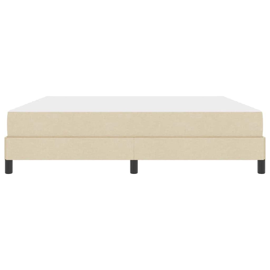 Boxspring bed Anders Crème 180 x 200 cm Stof
