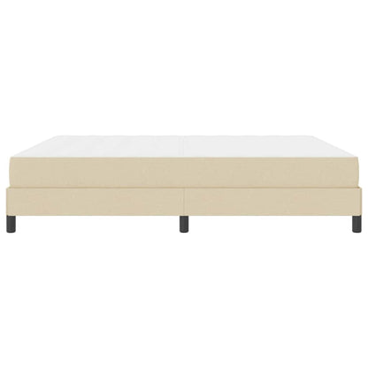 Boxspring bed Anders Crème 180 x 200 cm Stof