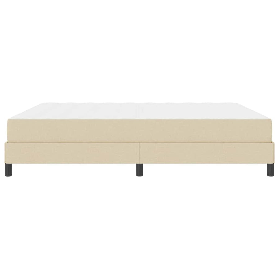 Boxspring bed Anders Crème 180 x 200 cm Stof