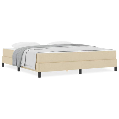 Boxspring bed Anders Crème 180 x 200 cm Stof