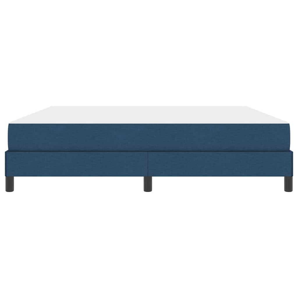 Boxspringbed met matras Blauw 180 x 200 cm Stof