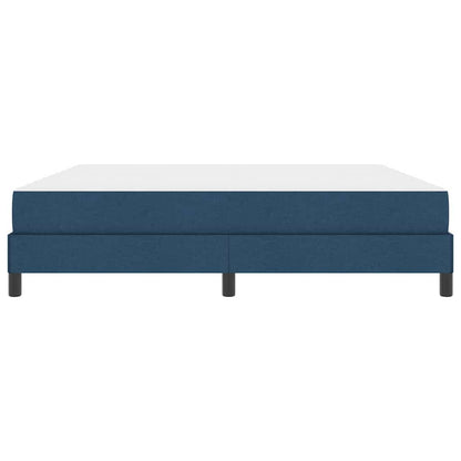 Boxspringbed met matras Blauw 180 x 200 cm Stof