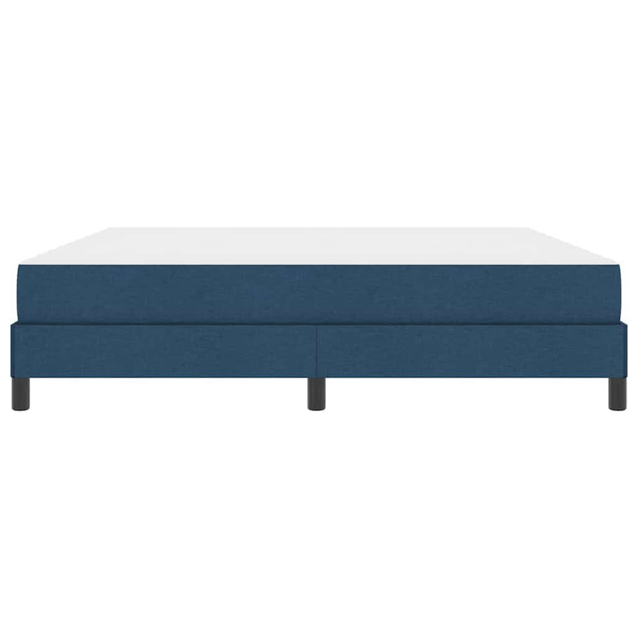 Boxspringbed met matras Blauw 180 x 200 cm Stof