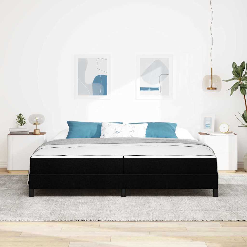 Boxspring bed Anders Zwart 200 x 200 cm Stof