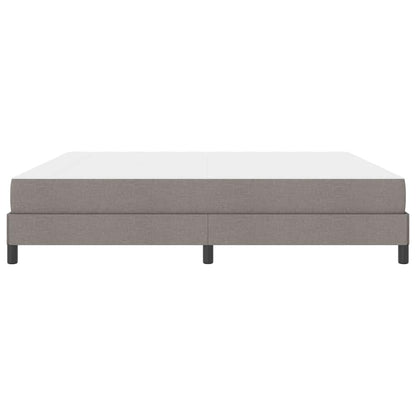 Boxspring bed Anders Taupe 200 x 200 cm Stof