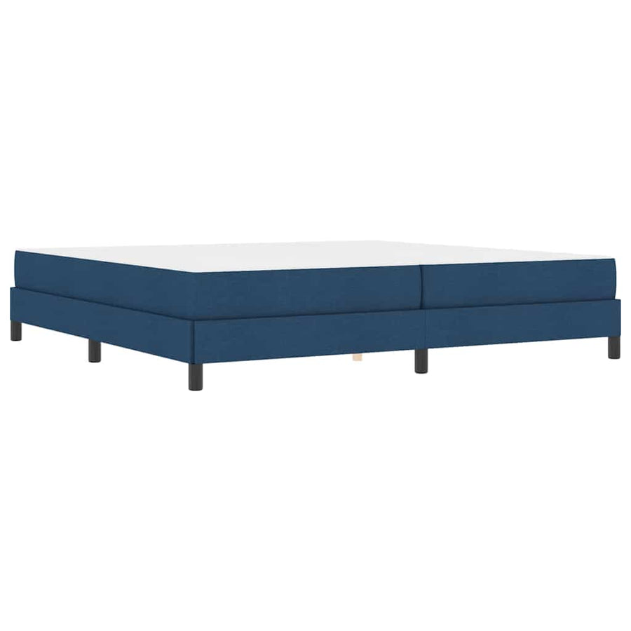Boxspring bed Anders Blauw 200 x 200 cm Stof