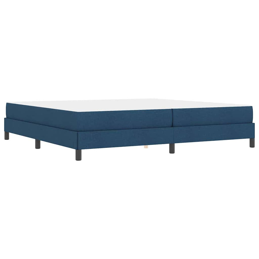 Boxspring bed Anders Blauw 200 x 200 cm Stof