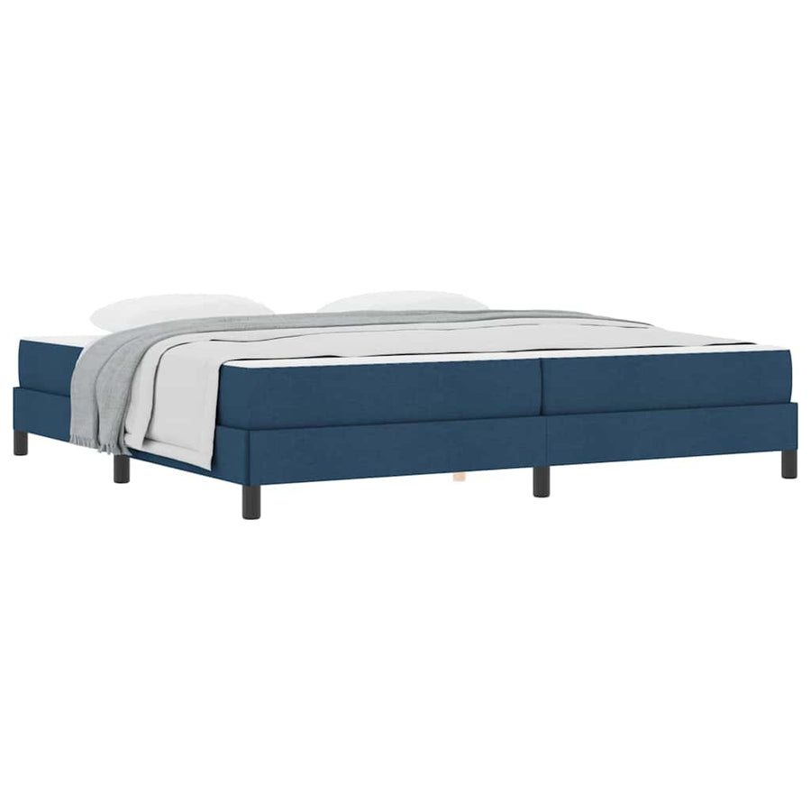 Boxspring bed Anders Blauw 200 x 200 cm Stof