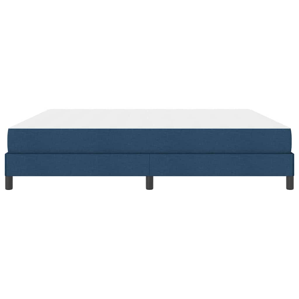 Boxspring bed Anders Blauw 200 x 200 cm Stof