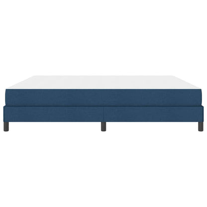 Boxspring bed Anders Blauw 200 x 200 cm Stof