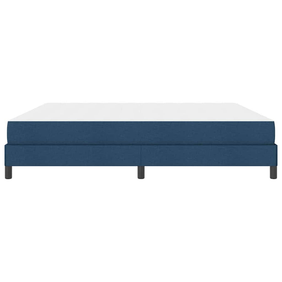 Boxspring bed Anders Blauw 200 x 200 cm Stof