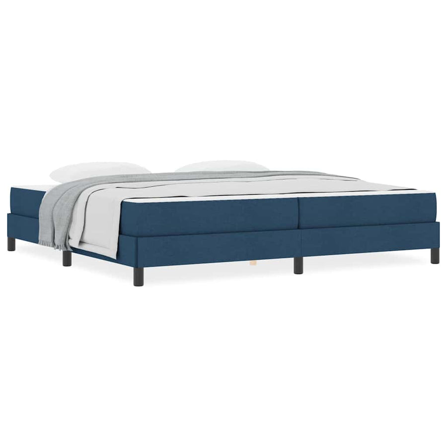 Boxspring bed Anders Blauw 200 x 200 cm Stof