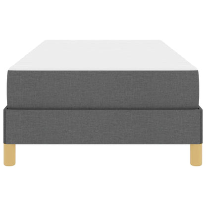 Boxspring bed Taupe, Bruin 80 x 200 cm Stof, Engineered Hout