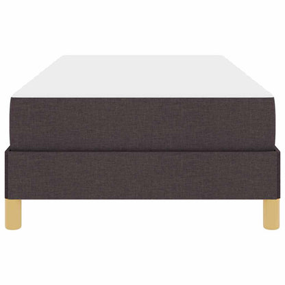 Boxspring bed Bruin 90 x 200 cm Stof, Engineered Hout