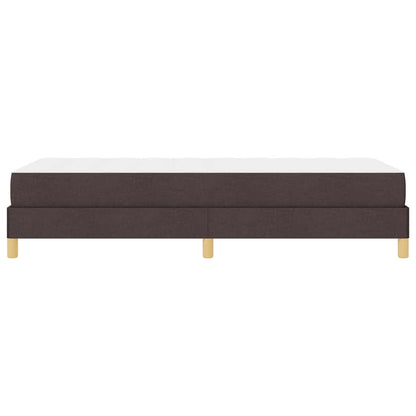 Boxspring bed Bruin 90 x 200 cm Stof, Engineered Hout