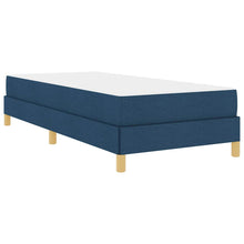 Boxspring bed Taupe, Bruin 90 x 200 cm Stof, Engineered Hout