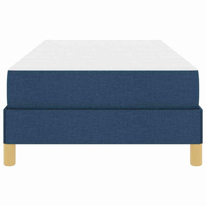 Boxspring bed Taupe, Bruin 90 x 200 cm Stof, Engineered Hout