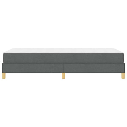 Boxspring bed Taupe, Bruin 100 x 200 cm Stof, Engineered Hout