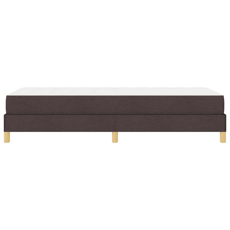 Boxspring bed Bruin 100 x 200 cm Stof, Engineered Hout