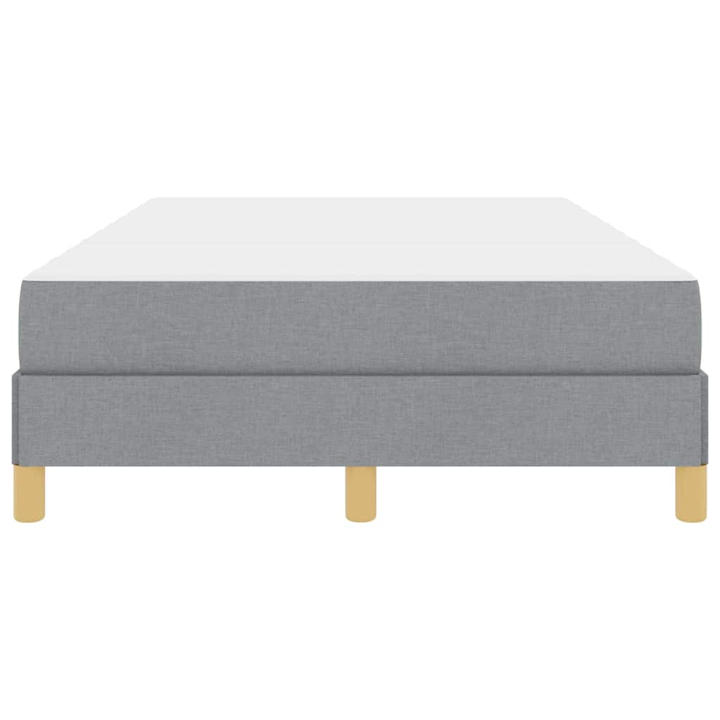 Boxspring bed Taupe, Bruin 120 x 190 cm Stof, Engineered Hout