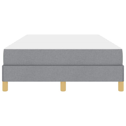 Boxspring bed Taupe, Bruin 120 x 190 cm Stof, Engineered Hout
