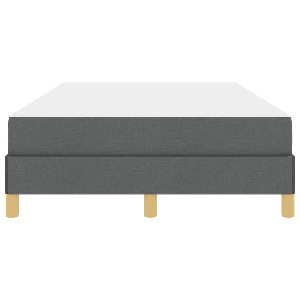 Boxspring bed Taupe, Bruin 120 x 190 cm Stof, Engineered Hout