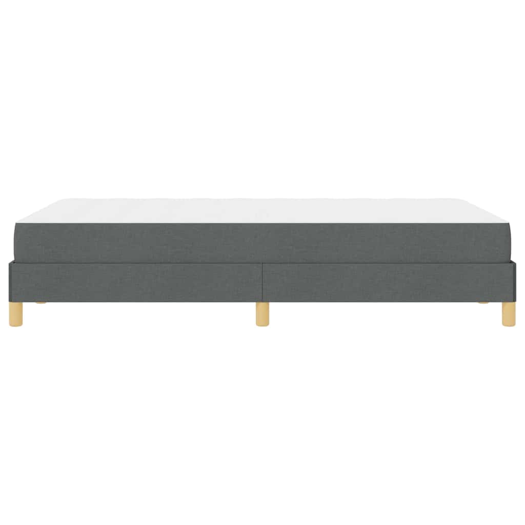 Boxspring bed Taupe, Bruin 120 x 190 cm Stof, Engineered Hout