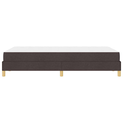 Boxspring bed Bruin 120 x 190 cm Stof, Engineered Hout