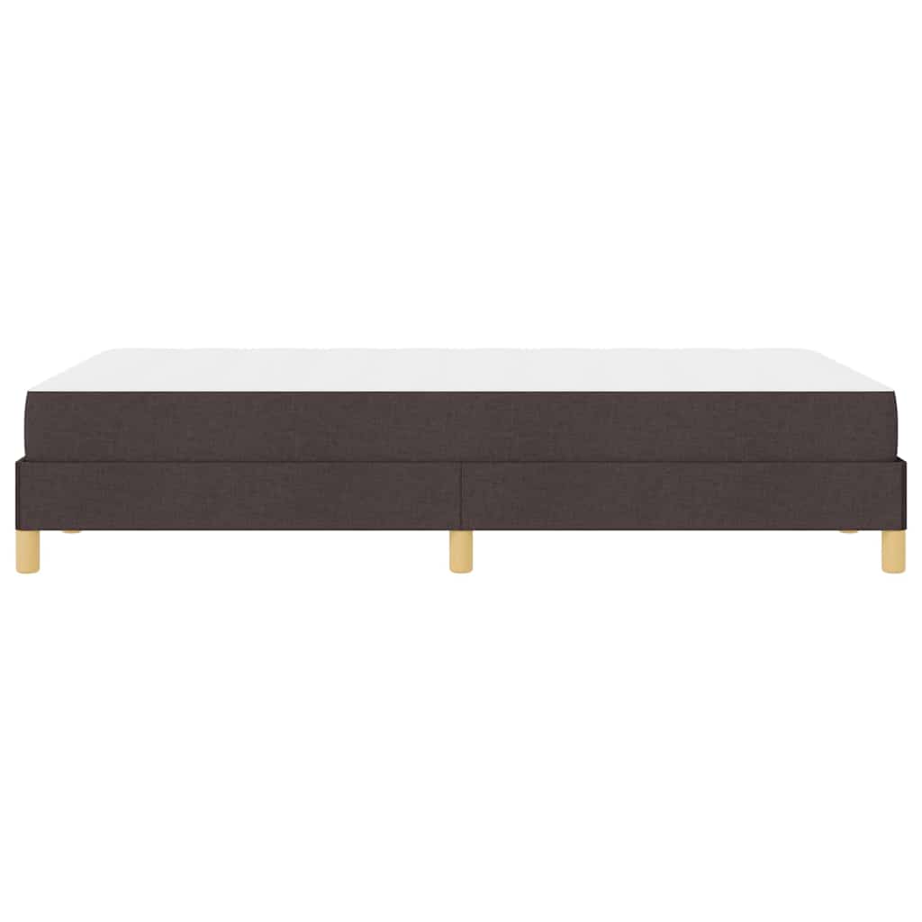Boxspring bed Bruin 120 x 190 cm Stof, Engineered Hout